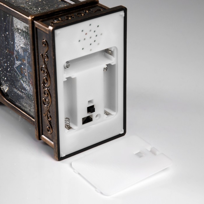 Фигура светодиодная &laquo;Сказочный дом&raquo;, 21х13.3х8.1 см, музыка, батарейки ААх3 (не в комплекте), USB, свечение тёплое белое