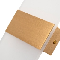 Бра 2505/1 LED 6Вт 4000К золото 10х27 см Бра 2505/1 LED 6Вт 4000К золото 10х27 см