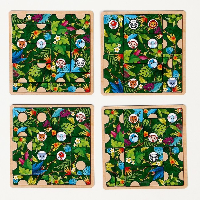 Головоломка &laquo;Джунгли&raquo; и мемори