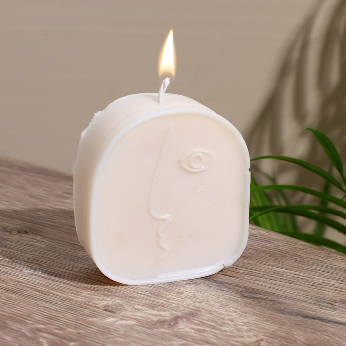 Свеча Свеча "Пикассо" 7х2,5х8 см, соевый воск,, микс