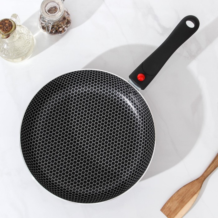 Сковорода Forever, d=24 см, съёмная ручка, антипригарное покрытие, цвет тёмно-серый Сковорода Forever, d=24 см, съёмная ручка, антипригарное покрытие, цвет тёмно-серый