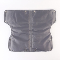 Муфта для рук флисовая, на кнопках, цвет серый