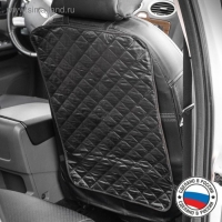 Накидка-незапинайка на спинку сиденья Cartage, оксфорд, ромб, 60 х 40 см, черный Накидка-незапинайка на спинку сиденья Cartage, оксфорд, ромб, 60 х 40 см, черный