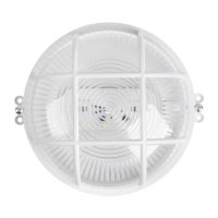 Светильник ЖКХ светодиодный, 8 Вт, IP54, 6500K, 220 В, пластик, белый