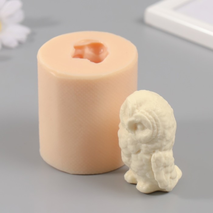 Молд силиконовый Молд силиконовый "Сова" 4,5х4х7 см МИКС