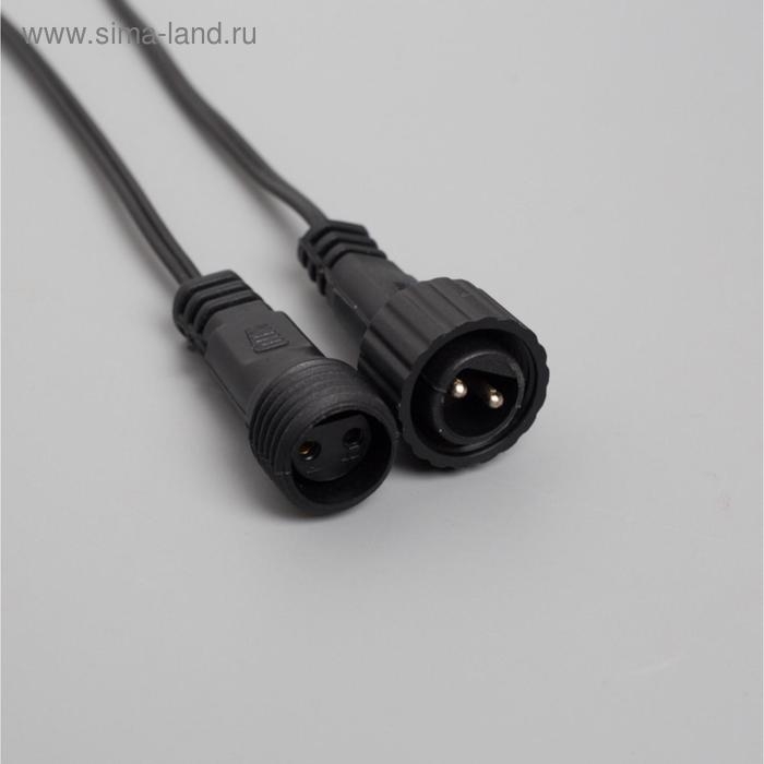 Гирлянда «Клип-лайт» 5 нитей по 20 м, IP44, УМС, тёмная нить, 665 LED, свечение тёплое белое, 24 В Гирлянда «Клип-лайт» 5 нитей по 20 м, IP44, УМС, тёмная нить, 665 LED, свечение тёплое белое, 24 В