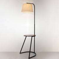 Торшер 19035/1 E27 40Вт черный 45х45х170 см