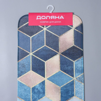 Коврик для ванной и туалета Доляна «Бурлеск», 45×120 см Коврик для ванной и туалета Доляна «Бурлеск», 45×120 см