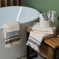 Полотенце махровое Love Life &laquo;Муссон&raquo; 30х50 см, чёрный, 100% хл, 500 гр/м2