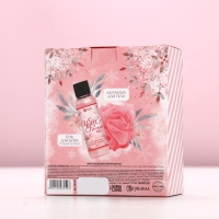 Подарочный набор ЧИСТОЕ СЧАСТЬЕ &laquo;Исполнения желаний&raquo;: гель для душа 100 мл и мочалка для тела, Новый Год