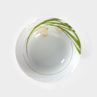 Салатник фарфоровый «Стрекоза», 360 мл, d=14,5 см, цвет белый Салатник фарфоровый «Стрекоза», 360 мл, d=14,5 см, цвет белый