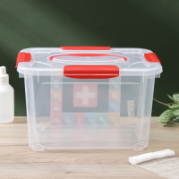 Короб для хранения econova «Аптечка», 5,5 л, рисунок МИКС Короб для хранения econova «Аптечка», 5,5 л, рисунок МИКС