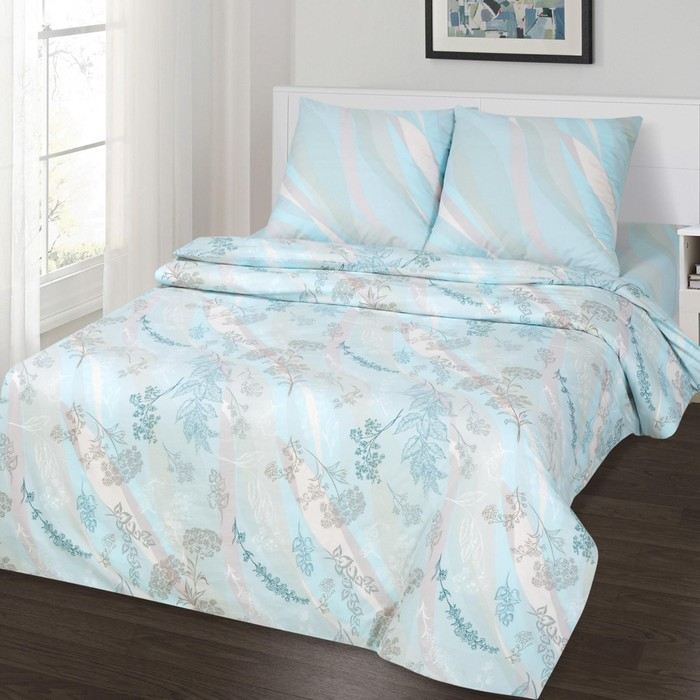 Постельное бельё евро АртПостель &laquo;Музыка ветра&raquo; размер 200х215, 215х240, 70х70см - 2 шт