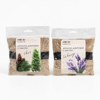 Набор джутовых мочалок с мылом 2 шт "Хвоя и Лаванда" Набор джутовых мочалок с мылом 2 шт "Хвоя и Лаванда"