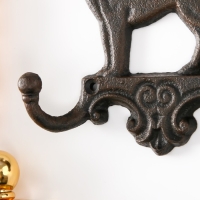 Крючки декоративные чугун "Собака" 16х4х16 см Крючки декоративные чугун "Собака" 16х4х16 см