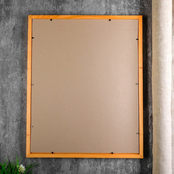 Фоторамка с 20 40х50 см, сосна (пластиковый экран)