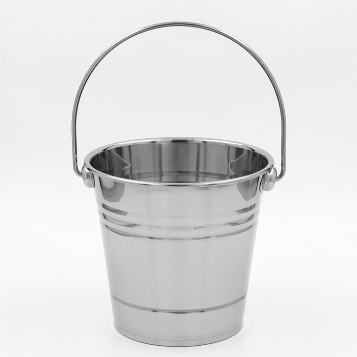 Ведро для льда из нержавеющей стали, 2,5 л, 17&times;16 см