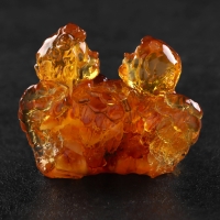 Сувенир "Ангелочки близнецы", янтарь