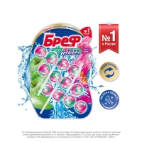 Блок для унитаза Bref Смена Аромата "Яблоня-лотос", 3 шт х 50 гр Блок для унитаза Bref Смена Аромата "Яблоня-лотос", 3 шт х 50 гр