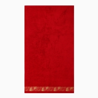 Полотенце махровое Albero relitto, 70х130см, цвет красный, 460г/м, хлопок Полотенце махровое Albero relitto, 70х130см, цвет красный, 460г/м, хлопок