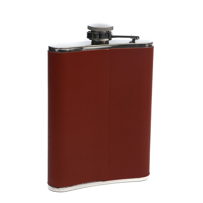 Подарочный набор "Двуглавый орёл" 4в1: фляжка 240 мл, воронка, 2 рюмки, 17 х 19 см