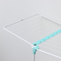 Сушилка для белья напольная, рабочая длина 18 м, цвет белый Сушилка для белья напольная, рабочая длина 18 м, цвет белый