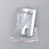 Ёрш для унитаза настенный с крышкой Accoona, 11&times;14&times;36 см, стекло, цвет хром