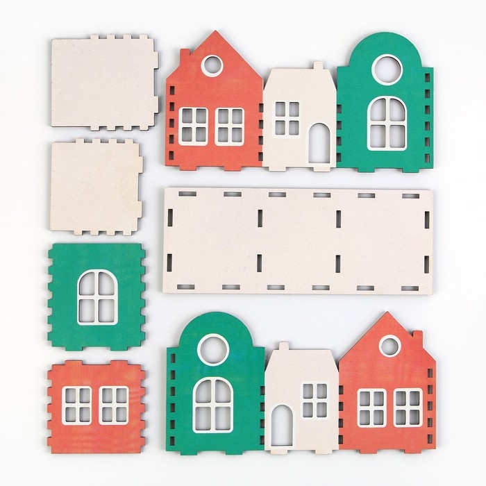 Органайзер для канцелярии, тройной &laquo;Домик&raquo;