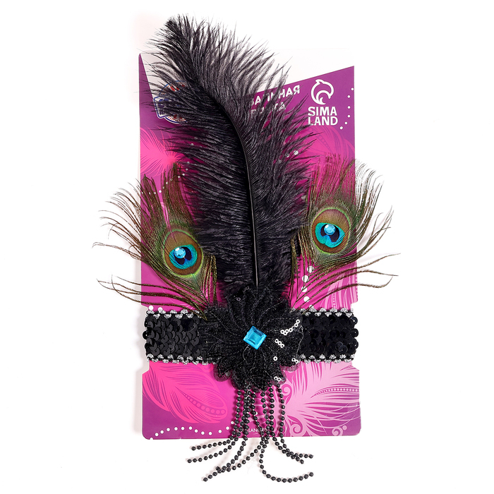 Карнавальная повязка &laquo;Кокетка&raquo;