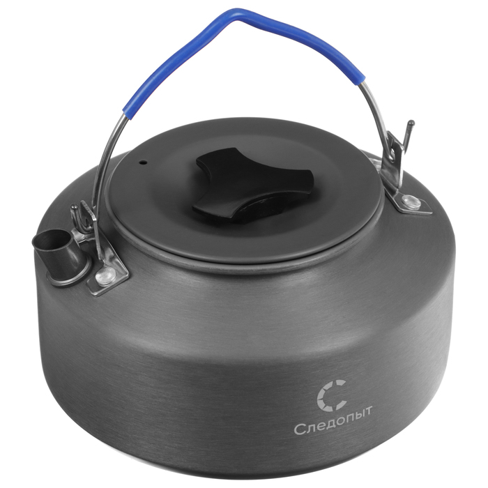 Чайник костровой &laquo;СЛЕДОПЫТ&raquo;, 1 л, с анодированным покрытием