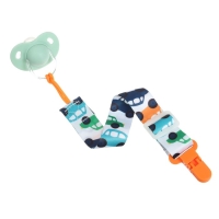 Держатель для соски - пустышки &laquo;Машинки&raquo;, на ленте