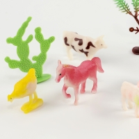 Фигурки животных &laquo;Ферма&raquo;. Игровой набор: наклейки, магниты и раскраски