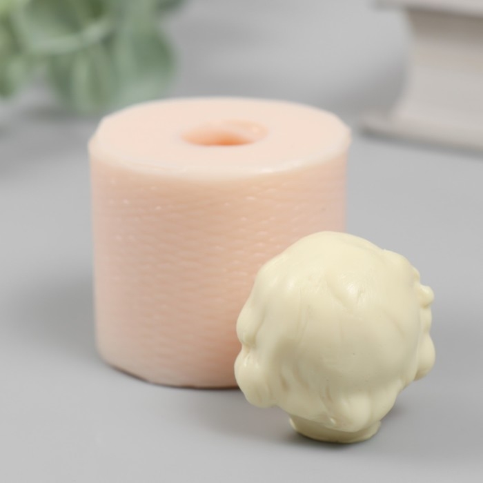 Молд силикон Молд силикон "Голова младенца" №16 3,5х2,7х3 см