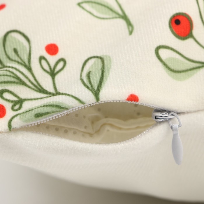 Наволочка декоративная Этель Наволочка декоративная Этель "Новый Год" 40 х 40 см, полиэстер