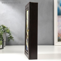 Ключница  "Цветы" венге 16х31 см МИКС