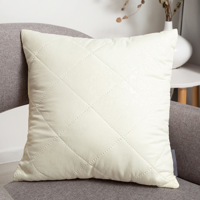 Подушка ST- Стандарт 40х40см, декоративная молочная Подушка ST- Стандарт 40х40см, декоративная молочная