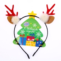 Карнавальный ободок «Рожки», МИКС Карнавальный ободок «Рожки», МИКС