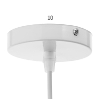 Светильник BayerLux "Антер" E27 40Вт белый-золото 32х32х23-123 см Светильник BayerLux "Антер" E27 40Вт белый-золото 32х32х23-123 см