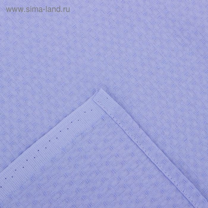 Простыня вафельная для бани &laquo;Экономь и Я&raquo;, 150х180 см, цвет сиреневый