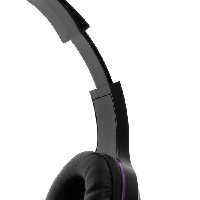 Комплект наушников Hoco W24, проводные, накладные + вакуумные, проводные, фиолетовые Комплект наушников Hoco W24, проводные, накладные + вакуумные, проводные, фиолетовые