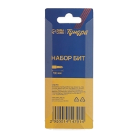 Биты ТУНДРА, намагниченные, сталь CrV, PH1 х 50 мм, 2 шт. Биты ТУНДРА, намагниченные, сталь CrV, PH1 х 50 мм, 2 шт.
