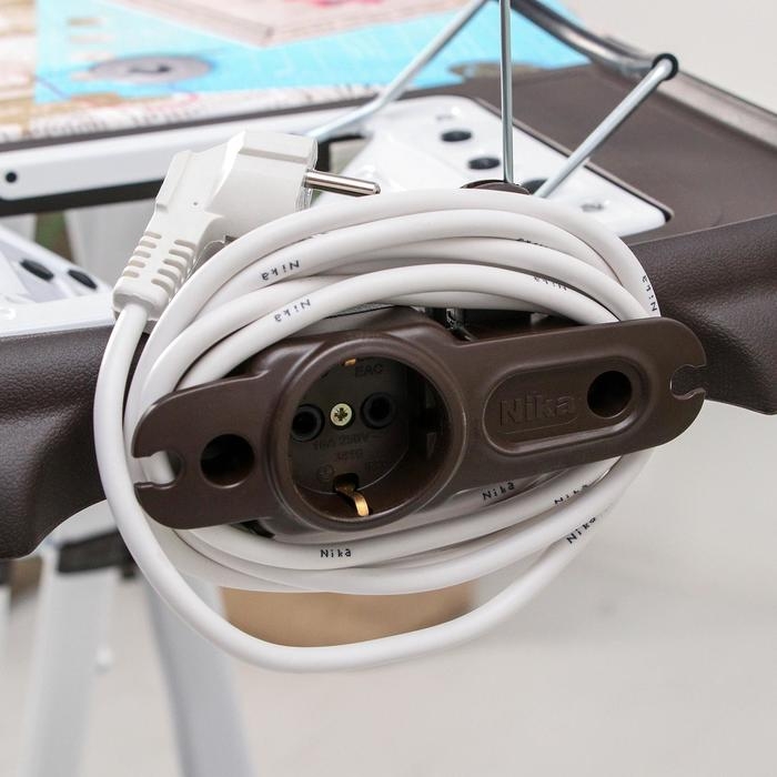 Доска гладильная Nika &laquo;Валенсия 1. Fashion&raquo;, 123,5&times;46 см, регулируемая высота до 100 см