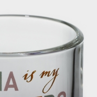 Кружка стеклянная «Фитнес. Мама», 320 мл Кружка стеклянная «Фитнес. Мама», 320 мл