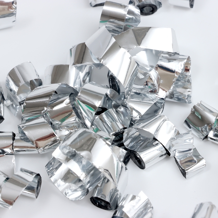 Хлопушка пневматическая &laquo;Яркий взрыв эмоций&raquo;, 30 см, цвет серебряный