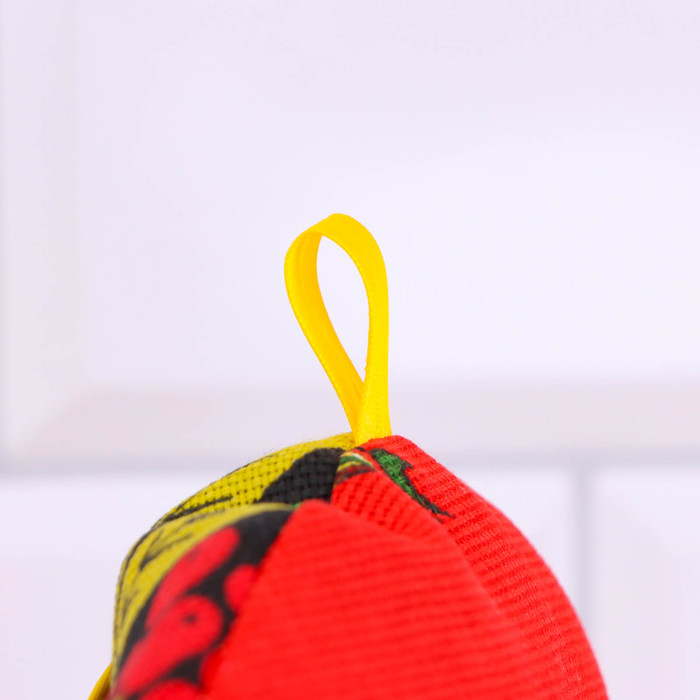 Грелка на чайник &laquo;Матрёшка&raquo;, хохлома