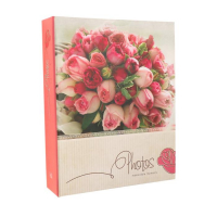 Фотоальбом на 200 фото "Розовый букет" Фотоальбом на 200 фото "Розовый букет"