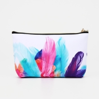 Косметичка на молнии, цвет белый Косметичка на молнии, цвет белый