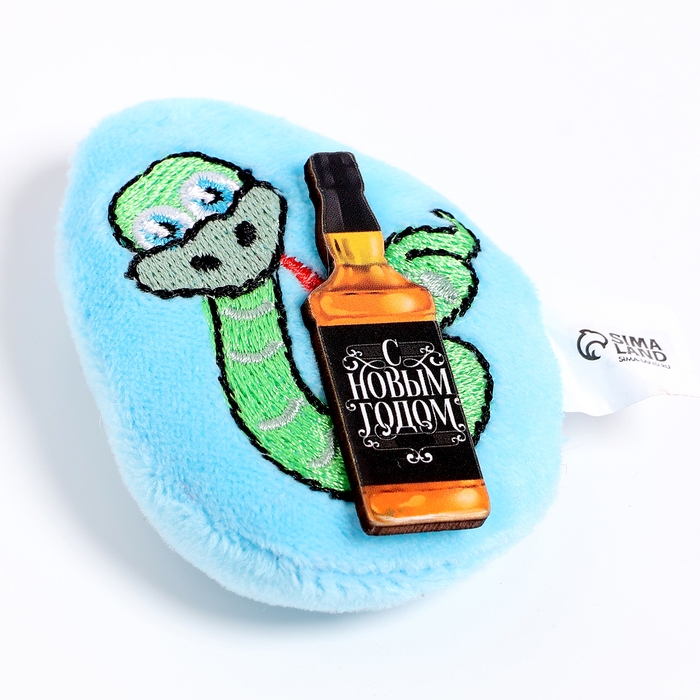 Новый год. Мягкий магнит «Змея», МИКС Новый год. Мягкий магнит «Змея», МИКС