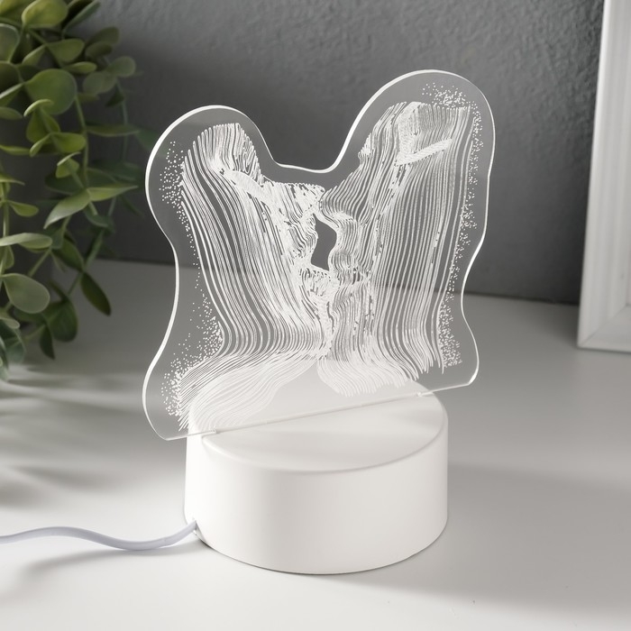 Светильник "Поцелуй" LED RGB от сети RISALUX