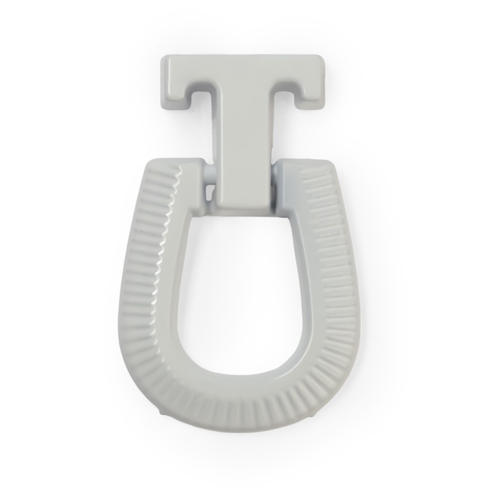 Ручка-кнопка CAPPIO EARRING, алюминий, цвет белый